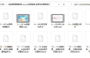 Q版插画漫画教程 sai+ps视频教程 绘画手绘课程培训缩略图