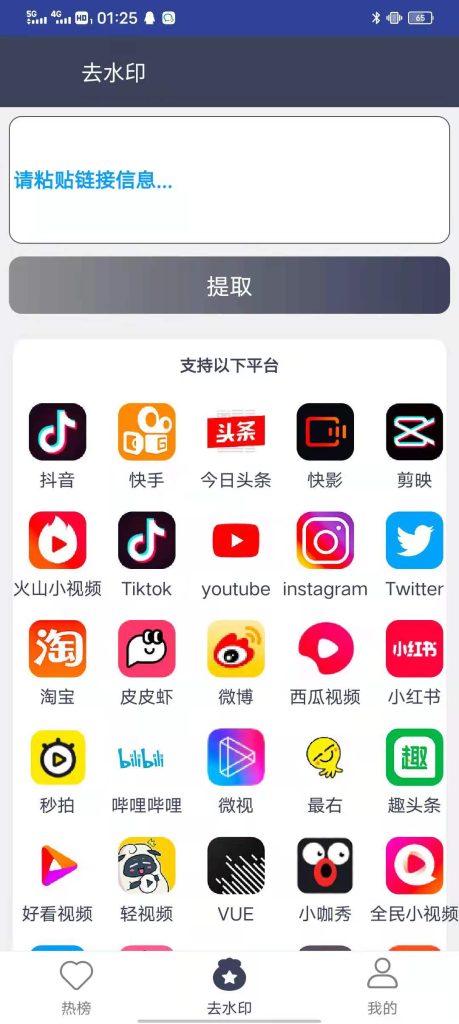 手机短视频下载去水印大师插图3