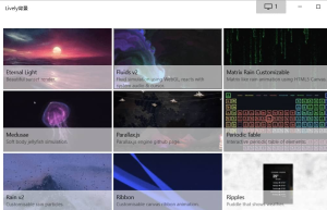 一款开源免费的 Windows 动态桌面/视频壁纸/桌面美化软件-Lively Wallpaper 2.0.7.4 官方版缩略图