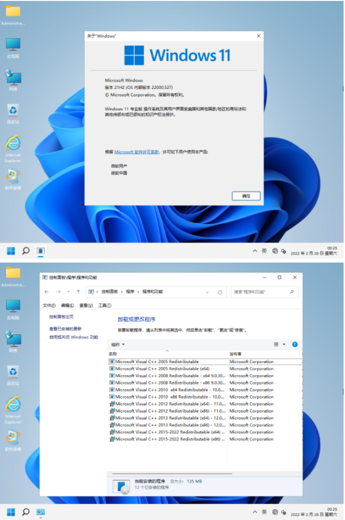 最完美WIN11_Pro_21H2.22000.527软件选装纯净版VIP31.9插图