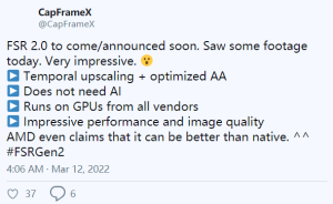 AMD FSR 2.0首曝：帧率画质惊人！N卡、I卡都能用电脑DIY圈-电脑DIY,一个分享电脑DIY硬件,电脑软件,软件素材资源,各类教程的博客-鑫屿翔网络电脑DIY圈