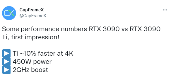 RTX 3090 Ti首发16针供电接口 最大525W：提升10％值吗？