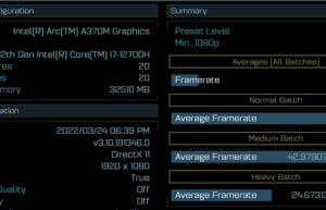 Intel Arc A370M游戏显卡第一次跑游戏：性能成谜