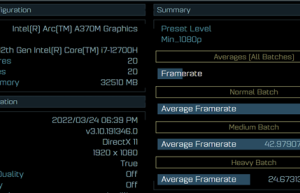 Intel Arc A370M游戏显卡第一次跑游戏:性能成谜