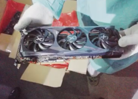 中国海关查获5840块造假XFX显卡:官网关闭插图3 矿卡翻新?中国海关查获5840块造假XFX显卡:官网关闭