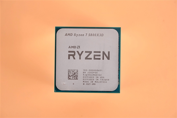 最强游戏CPU！AMD锐龙7 5800X3D图赏