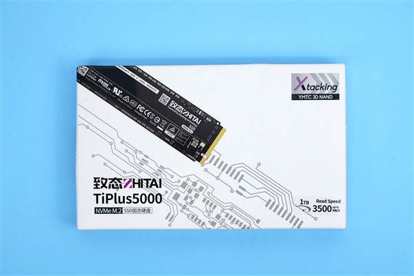 第三代NAND闪存加持 长江存储致态TiPlus5000 1TB SSD图赏