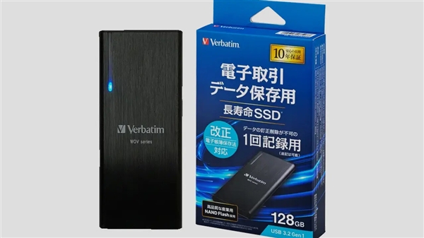 10年质保 日本推出超耐用的SSD硬盘：一辈子只能写入一次