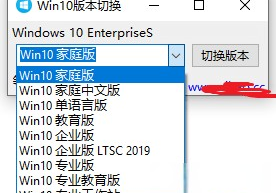 可以换掉自己不想要的系统版本-Win10/Win11版本切换器缩略图