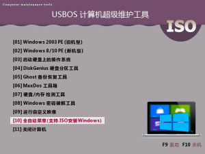 USBOS 3.0 v2023.1.16 超级PE启动维护工具标准增强版插图