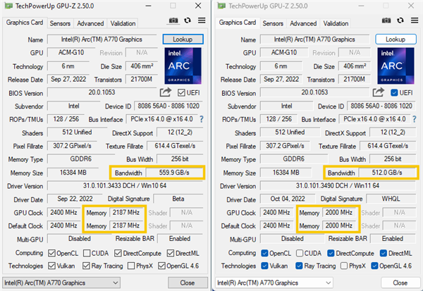 Intel Arc A770公版显卡偷偷降频？真相暂时不明电脑DIY圈-电脑DIY,一个分享电脑DIY硬件,电脑软件,软件素材资源,各类教程的博客-鑫屿翔网络电脑DIY圈