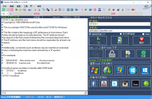 Hosts File Editor v1.5.11 简单易用的Hosts文件编辑软件插图