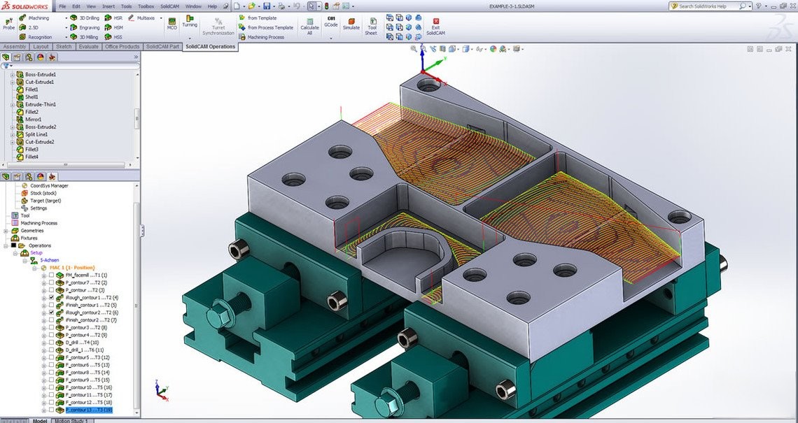 SolidCAM_2022_SP2 Mult for SolidWorks完整CAD/CAM解决方案电脑DIY圈-电脑DIY,一个分享电脑DIY硬件,电脑软件,软件素材资源,各类教程的博客-鑫屿翔网络电脑DIY圈
