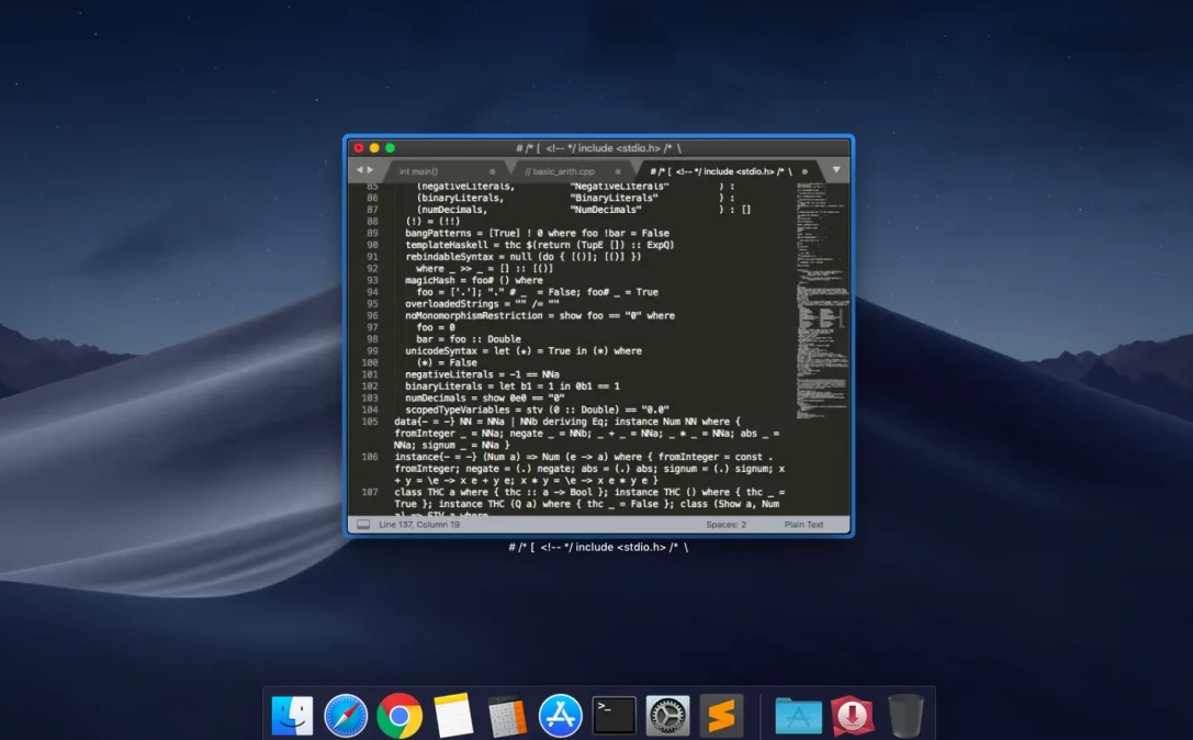 Sublime Text for Mac v4.0.0.4167 苹果版代码编辑工具电脑DIY圈-电脑DIY,一个分享电脑DIY硬件,电脑软件,软件素材资源,各类教程的博客-鑫屿翔网络电脑DIY圈