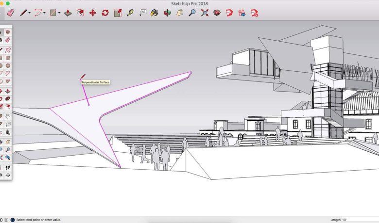 SketchUp PRO 2023_v23.1.340 俗称草图大师  一套三维建筑设计方案创作的优秀工具缩略图