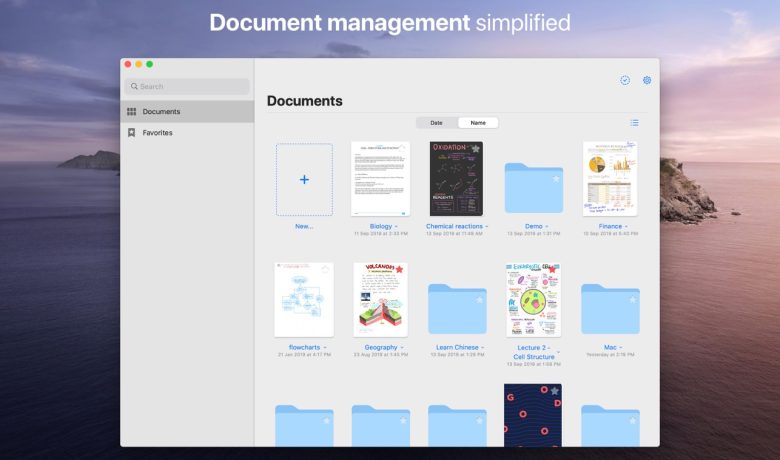 GoodNotes 5.9.8将您的 Mac 变成智能数字记事本和强大的文档整理系统缩略图