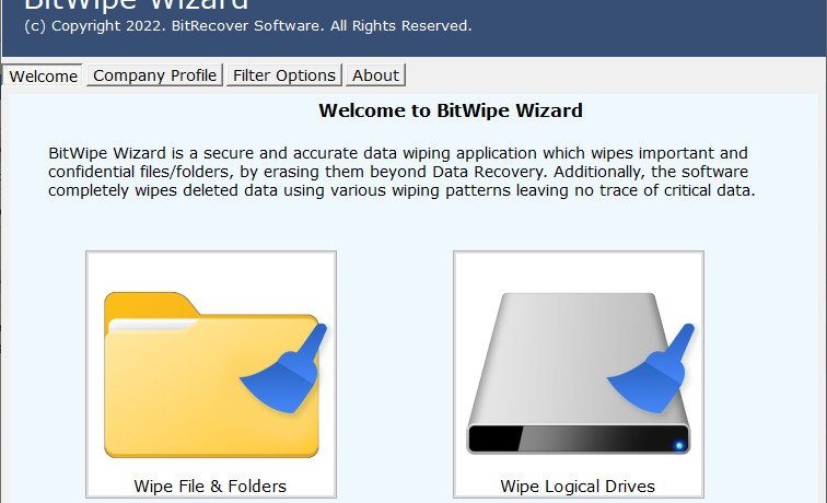 军用级数据擦除工具 BitRecover BitWipe Wizard v6.1缩略图