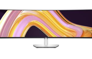 戴尔推出新款49英寸带鱼屏显示器:IPS Black屏、90W反向供电