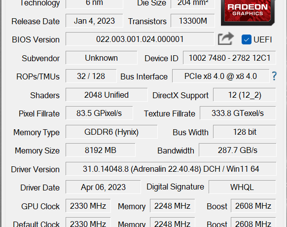 A卡来了！RX 7600M XT跟RTX 4060比性能如何？来看实测