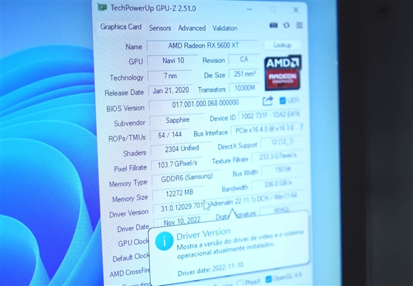 高手魔改RX 5600 XT 显存翻倍变12GB：一跑分 奇迹出现！