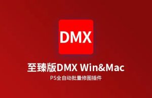 PS磨皮插件丨一键批量全自动磨皮修图至臻版DMX win版本和mac版本缩略图