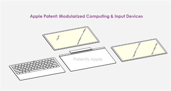 设计理念神似微软Surface：苹果分体式MacBook专利公布