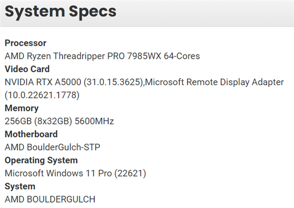AMD Zen4 64核心撕裂者首次现身：96核心大杀四方
