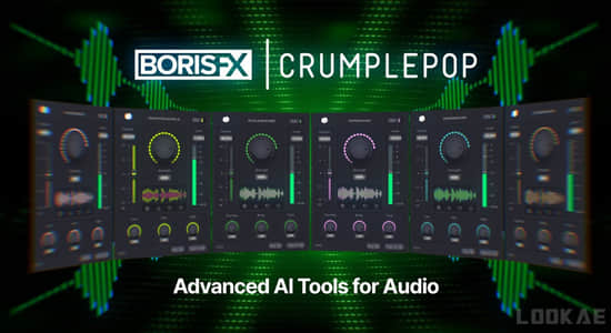 音频降噪去杂音回响修复增强AU/PR/达芬奇/VST3插件 CrumplePop 2023.6 CE Win一键安装电脑DIY圈-电脑DIY,一个分享电脑DIY硬件,电脑软件,软件素材资源,各类教程的博客-鑫屿翔网络电脑DIY圈