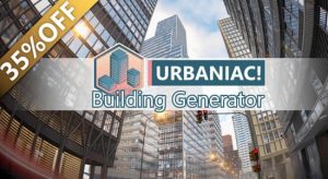 Blender插件- Urbaniac! Building Generator v0.20三维城市楼房建筑生成器+预设包电脑DIY圈-电脑DIY,一个分享电脑DIY硬件,电脑软件,软件素材资源,各类教程的博客-鑫屿翔网络电脑DIY圈