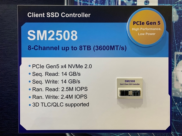 PCIe 5.0 SSD终于完美！14GB/s双满血、3.5W超低功耗