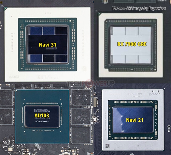 AMD中国特供显卡：RX 7900 GRE的核心偷偷变小了
