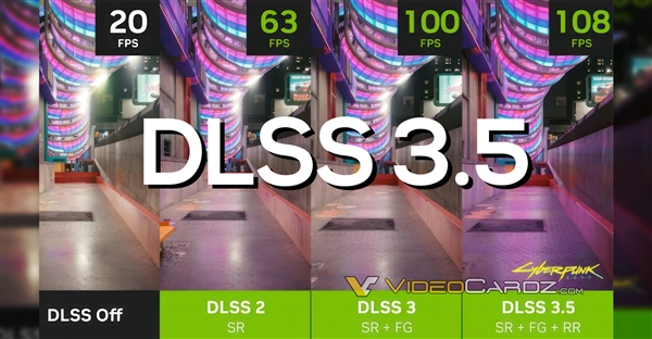 DLSS 3.5正式发布：支持光线重建、5倍训练数据！