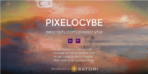 AE/PR插件Pixelocybe v1.3.0 Win 动态马赛克低质量像素损坏视觉效果电脑DIY圈-电脑DIY,一个分享电脑DIY硬件,电脑软件,软件素材资源,各类教程的博客-鑫屿翔网络电脑DIY圈