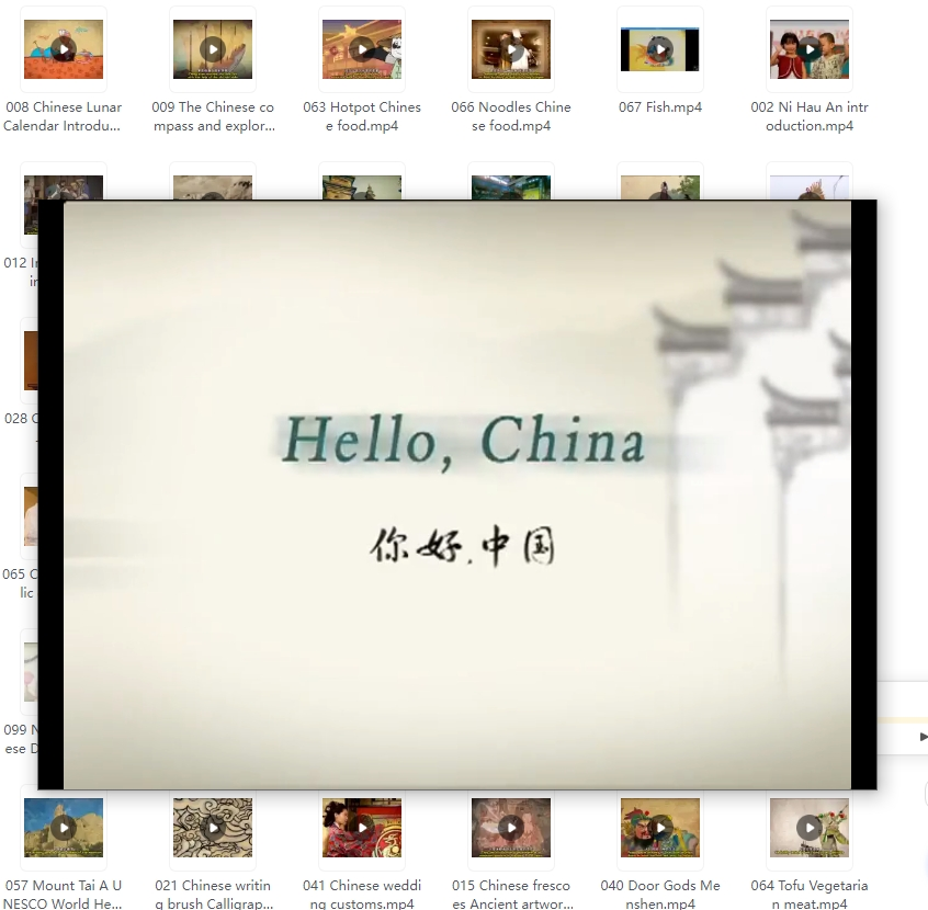 网盘资源：中国传统文化双语动画纪录片100集全，给孩子看这个插图
