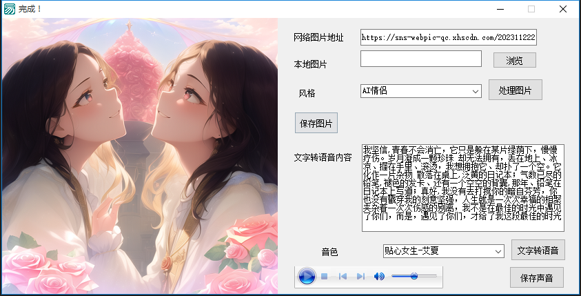 ai处理图片及文字转语音小工具v3.11.23插图3