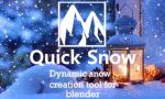 Blender插件-快速制作下雪覆盖特效 Quick Snow v3.2缩略图