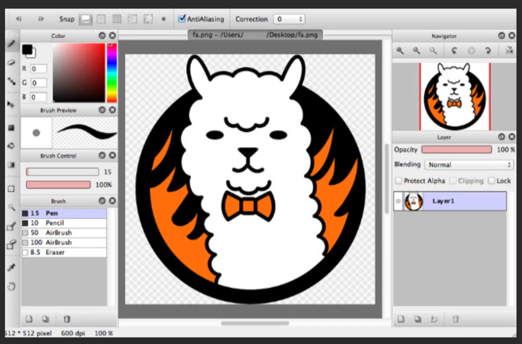FireAlpaca 2.13.6一款免费的数字绘画软件插图