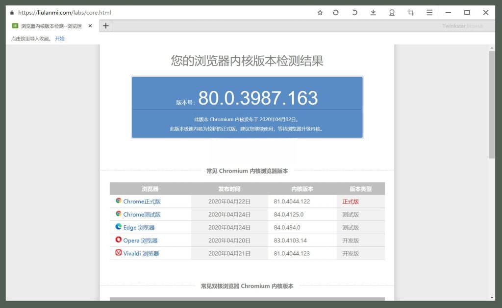 twinkstar(星愿浏览器)v9.0.2000.2405 便携版插图