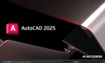 Autodesk AutoCAD 2025.0.1 简体中文一款由Autodesk公司开发的专业设计软件缩略图