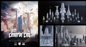 逼真的帝国城市建筑和3D资产，未来帝国城市模型建筑电脑DIY圈-电脑DIY,一个分享电脑DIY硬件,电脑软件,软件素材资源,各类教程的博客-鑫屿翔网络电脑DIY圈