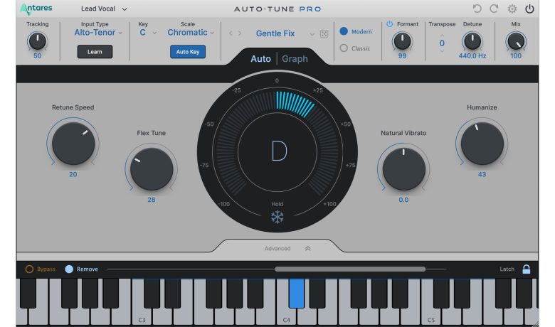 Antares Auto-Tune Pro X 10.3.1 人声自动修音插件一款专业的人声自动修音插件缩略图