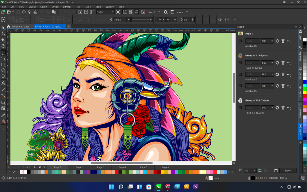 CorelDRAW Graphics Suite 2024 25.0.0.230 平面制图设计插图