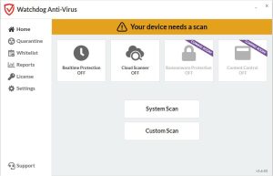 Watchdog Anti-Virus v1.6.525一款专业的反病毒软件缩略图