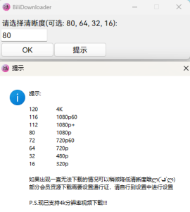 简易B站视频番剧下载器 BiliDown loader v1.2.6插图1