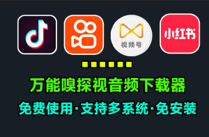 免费万能嗅探下载器！支持视频号、抖音、快手、公众号、小红书等多平台视频音频解析下载，支持win和mac电脑DIY圈-电脑DIY,一个分享电脑DIY硬件,电脑软件,软件素材资源,各类教程的博客-鑫屿翔网络电脑DIY圈