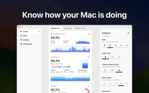 macOS软件：Usage 2.14.2 MAS 菜单栏系统状态监控一款 macOS 平台上的菜单栏系统状态监控工具电脑DIY圈-电脑DIY,一个分享电脑DIY硬件,电脑软件,软件素材资源,各类教程的博客-鑫屿翔网络电脑DIY圈