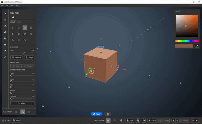 Adobe Substance 3D Modeler 1.17.0.42 桌面与VR创作3D建模雕刻电脑DIY圈-电脑DIY,一个分享电脑DIY硬件,电脑软件,软件素材资源,各类教程的博客-鑫屿翔网络电脑DIY圈