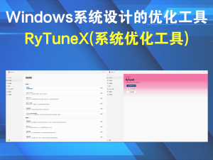RyTuneX(系统优化工具) v1.3.0一款专为Windows系统设计的优化工具电脑DIY圈-电脑DIY,一个分享电脑DIY硬件,电脑软件,软件素材资源,各类教程的博客-鑫屿翔网络电脑DIY圈