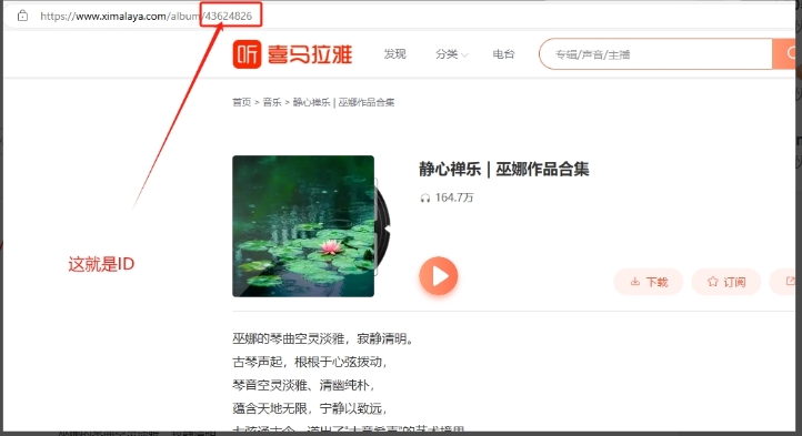 批量下载喜马拉雅音频，免费好用，下载格式为mp3插图1
