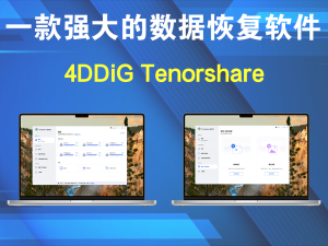 4DDiG Tenorshare 是一款功能强大的数据恢复工具电脑DIY圈-电脑DIY,一个分享电脑DIY硬件,电脑软件,软件素材资源,各类教程的博客-鑫屿翔网络电脑DIY圈